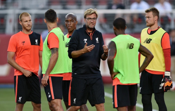 Klopp's mind is far from made up over his XI for the opening day at Arsenal. (Picture: Getty Images)