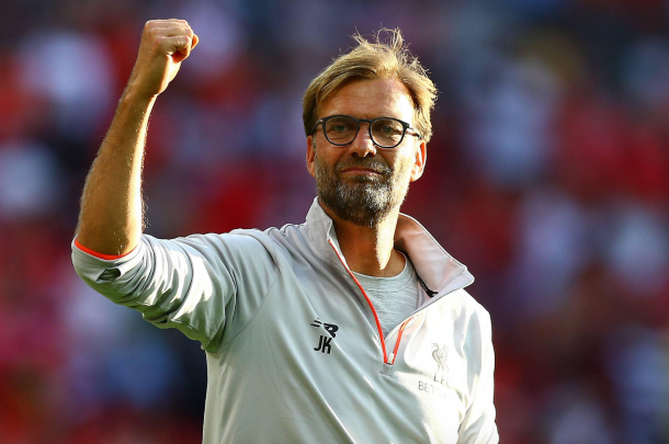 Much of the Liverpool support's optimism comes from having Klopp in charge. (Picture: Getty Images)