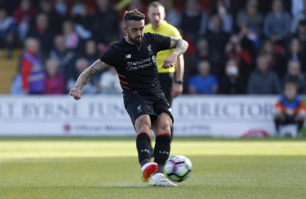 Ings in action in Liverpool's pre-season. (Picture: Getty Images)