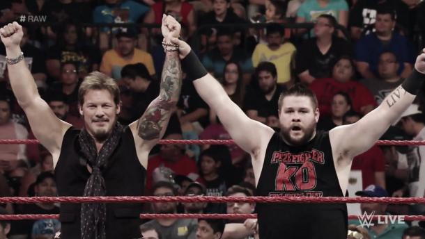 Jericho and Owens are showing strong signs of dominance (image: twitter)