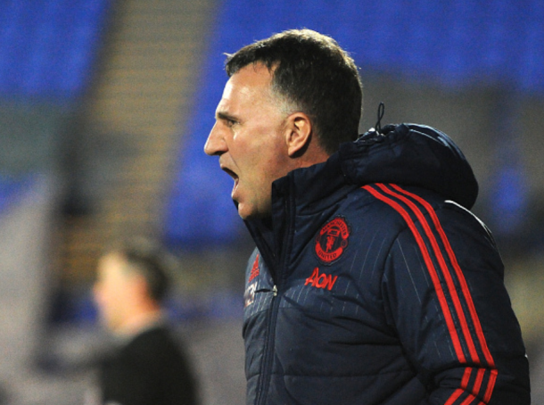 Peters coaching against Liverpool in last season's (Nick Taylor/Getty Imges)