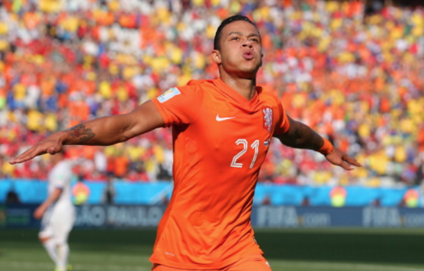Mourinho hopes to see more of Depay's World Cup exploits in a Manchester United outfit (Dean Mouhtaropoulos/Getty Images)