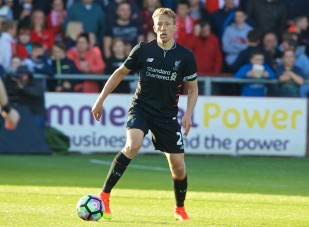 Lucas has been out since the Reds' clash with Huddersfield Town on July 20. (Picture: Getty Images)