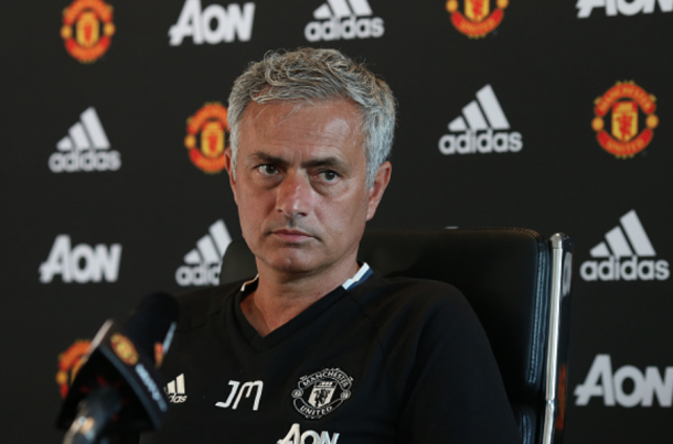 Mourinho during his pre-match press conference before their home opener - Southampton (John Peters/Getty Images)