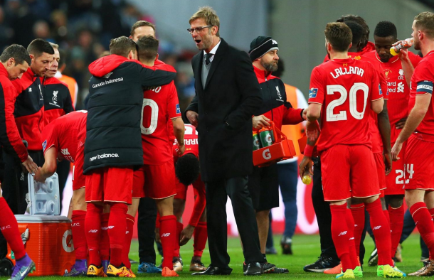 Klopp took his side to the final of this competition last season after just four months. (Picture: Getty Images)