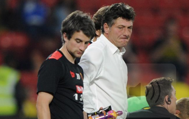 Mazzarri apologised to fans after the loss (Photo: Action Images)