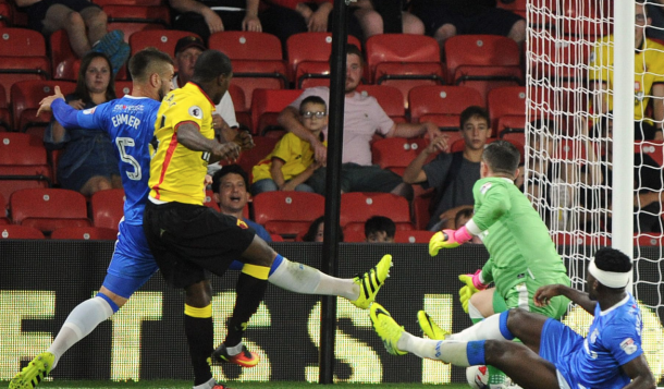 Odion Ighalo had put Watford ahead in the game (Photo: Action Images)