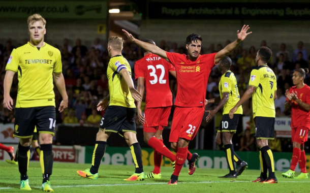 Can celebrates after one of Liverpool's second-half strikes. (Picture: 101greatgoals.com)
