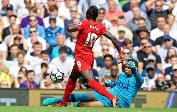 Mane was arguably Liverpool's Man of the Match with another lively display. (Picture: Getty Images)