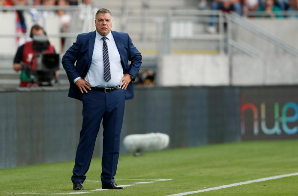 Allardyce watches on from the touchline. (Picture: Getty Images)