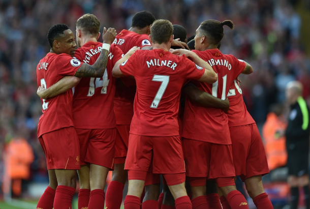 Liverpool scored four goals for the second time in four league games this season. (Picture: Getty Images)