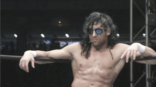 Kenny Omega was the first non-Japanese wrestler to win the G1 Climax (image: shitloadsofwrestling.tumblr.com)