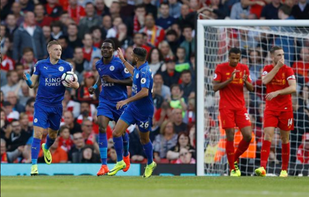 Vardy has already scored three goals this season, including one on Saturday. (Picture: Getty Images)