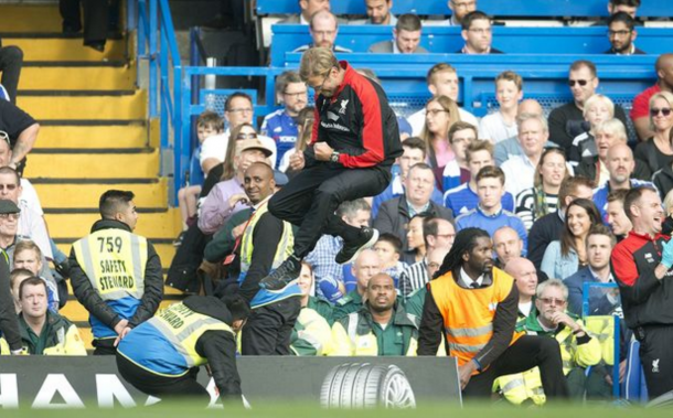 Klopp's first league win at Liverpool came away at Chelsea last term. (Picture: Getty Images)