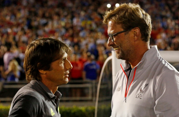 Conte and Klopp face off competitively for the first time. (Picture: Getty Images)