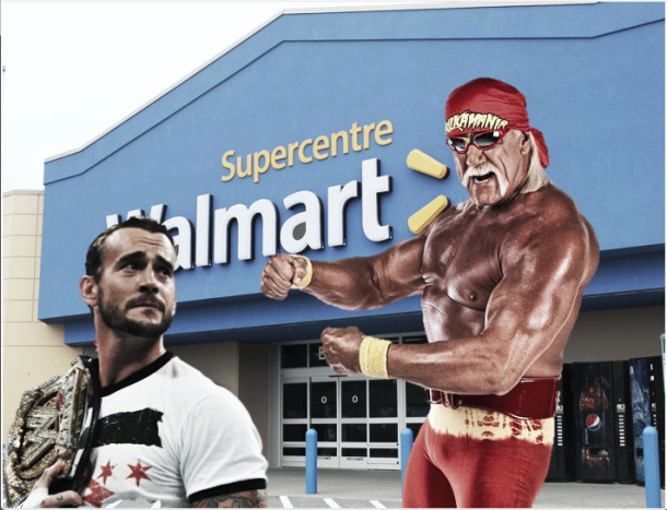Hulk Hogan would attract more attention walking through Walmart than CM Punk according to Bagwell (image: joel lampkin)