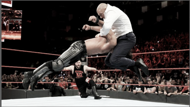 Triple H still has to answer for his actions from Monday Night Raw (image: rollingstone.com)