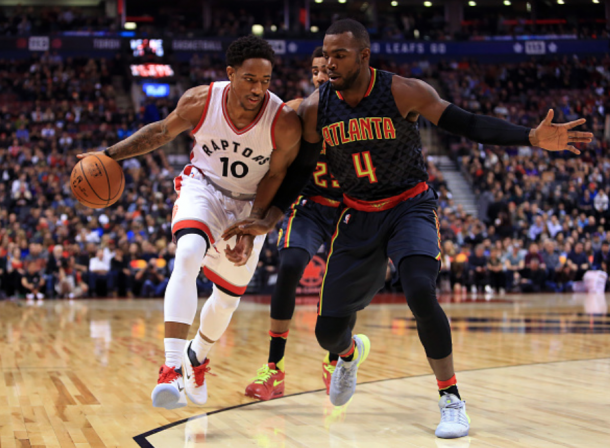 Toronto has been an oft-mentioned destination for Millsap should he leave Atlanta. (Photo by Vaughn Ridley/Getty Images)