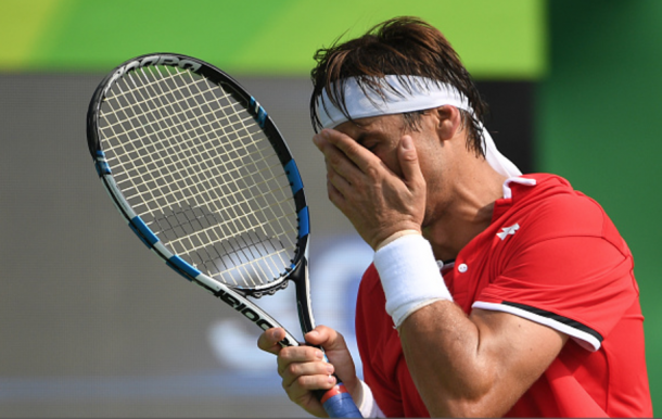 Ferrer was upset in the second round of the Olympics in Rio this past summer (Roberto Schmidt/AFP/Getty Images)