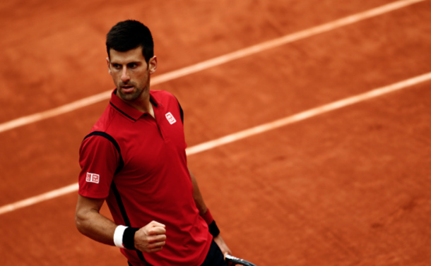 The darker shade of red was fine despite the red clay (Nurphoto/Getty Images)