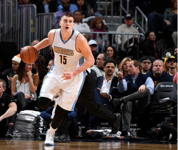 Nikola Jokic has elevated his play in a major way since the beginning of January. (Photo by Garrett Ellwood/Getty Images)