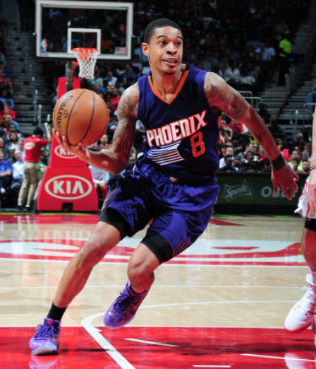 Ulis driving to the basket in the Suns' loss. (Photo by Scott Cunningham/Getty Images)