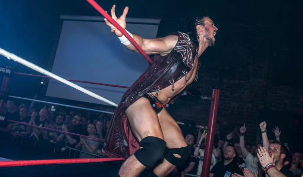 Galloway became a star in ICW following WWE release (image: David Wilson)