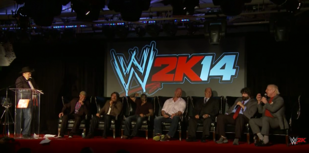 Ric Flair went on several rants during a Q&A to promote WWE 2K14 (IMAGE: youtube)