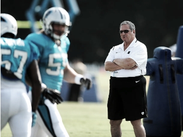 Speculation of Gettleman's firing points towards his history of reluctant extensions with veteran players. (Photo courtesy of Charlotte Observer / Contributor via Getty Images)