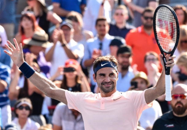 Roger Federer hopes to capture the world number one title here in Cincy (Getty Images Sport Minas Panagiotakis)