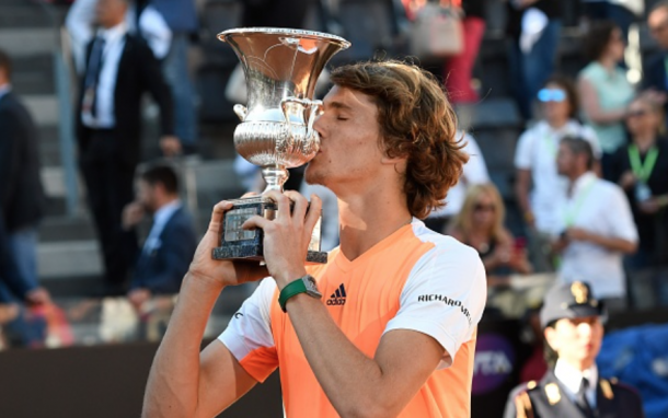Zverev captured his first Masters title in Rome (Anadolu Agency/Getty Images)