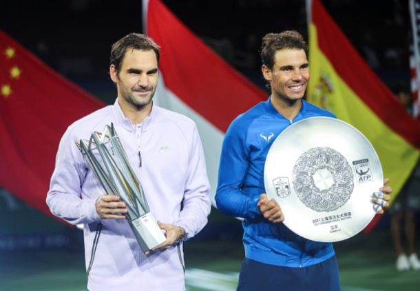 Federer captured a third Masters title of the year in Shanghai (Anadolu Agency/Getty Images)