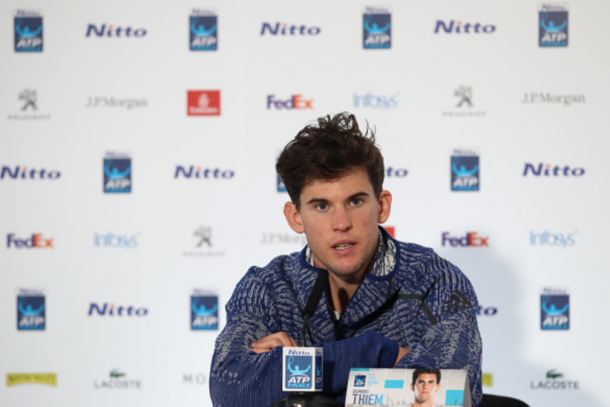 Thiem is hoping to right the ship in London (Julian Finney/Getty Images)