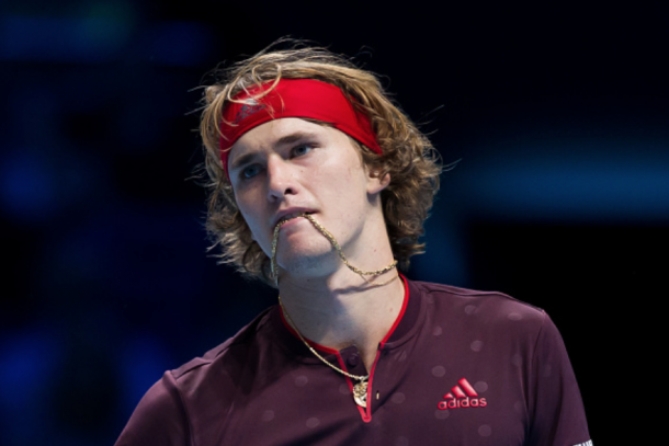 It wasn't the best final set for Zverev against Federer but he still has a chance to advance to the semifinals (Ashley Western/CameraSport/Getty Images)