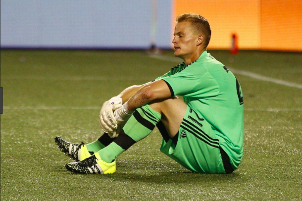 Jon Kempin acquired by Columbus Crew SC after having option declined by the Galaxy. | Photo: Reinhold Matay - USA Today Sports