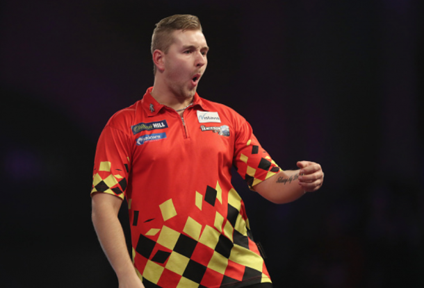 Dimitri van den Bergh is one of the tour's rising stars and showed what he's capable of at the World's (Adam Davy/PA Images/Getty Images)