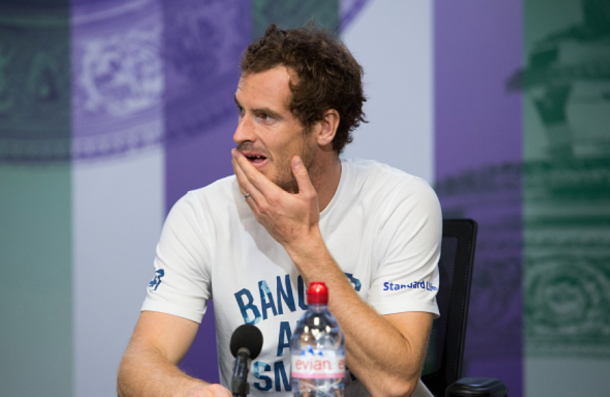 Murray last played a competitive match in Wimbledon (Pool/Getty Images)