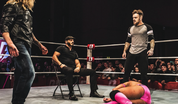 Aries has been making waves in many promotions such as Defiant Wrestling in the UK (image: youtube)