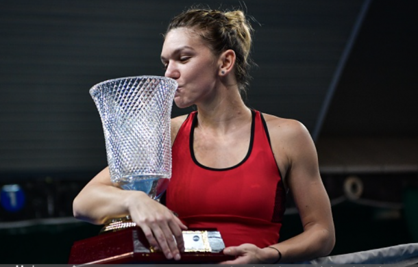 Simona Halep won the Shenzhen Open in 2018. Shenzhen will host two WTA events starting in 2019 (Anadolu Agency/Getty Images)