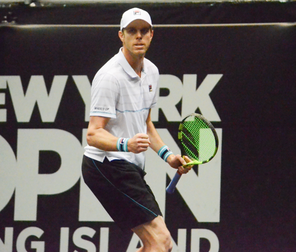 Sam Querrey took the early lead in the final (Noel Alberto/VAVEL USA)