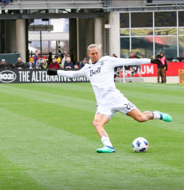 Brek Shea in action against Columbus Crew SC. | Photo: The SkyBoat