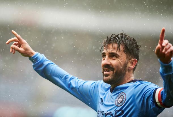 David Villa has had good success vs Houston in the past. | photo: New York City FC