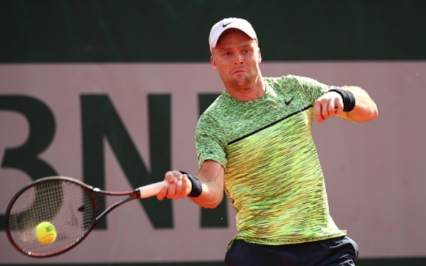 Jurgen Zopp will look to advance to the third round as he faces fellow lucky loser Ruben Bemelmans in the second round (Clive Brunskill/Getty Images)