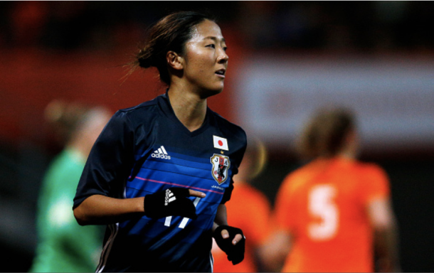 Yuki Nagasato plays for the Japanese National team in addition to the Red Stars. Photo: Getty Images/IconSprtswire