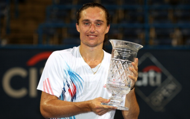 Dolgopolov was the 2012 Citi Open champion (Matthew Stockman/Getty Images)