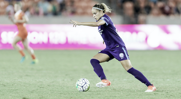 Monica with the Orlando Pride | Photo: NWSLsoccer.com