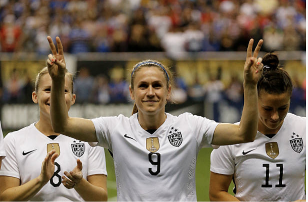 Heather O'Reilly is a retired National Team player. Photo: Getty Images/IconSportswire 