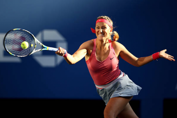 Victoria Azarenka was a two-time finalist and hopes to capture a US Open title (Stan Honda/Getty Images)