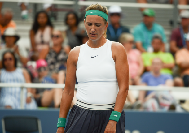 Azarenka did not take her chances during this match (Noel Alberto/VAVEL USA)