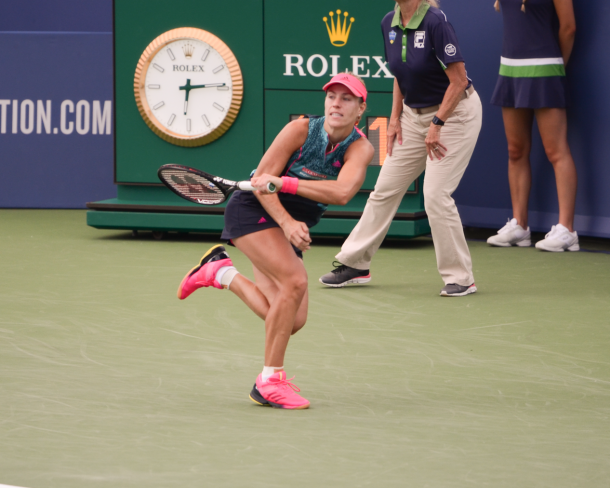 Kerber's counterpunching has troubled Keys in the past and for most of the day but she could not hang in the end (Noel Alberto/VAVEL USA)